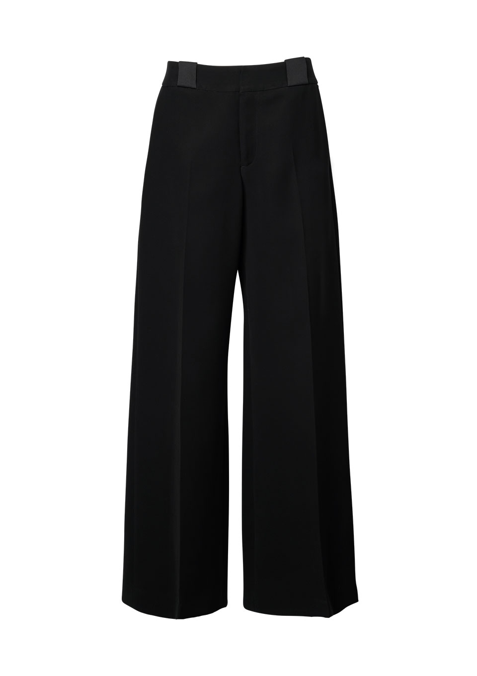 TWILL WIDE PANTS