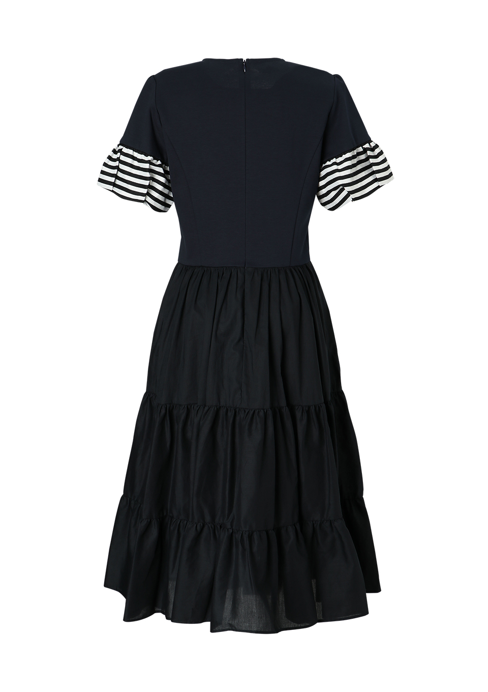 履き心地◎ 新品 ボーダーズアットバルコニー TIERED TEE DRESS