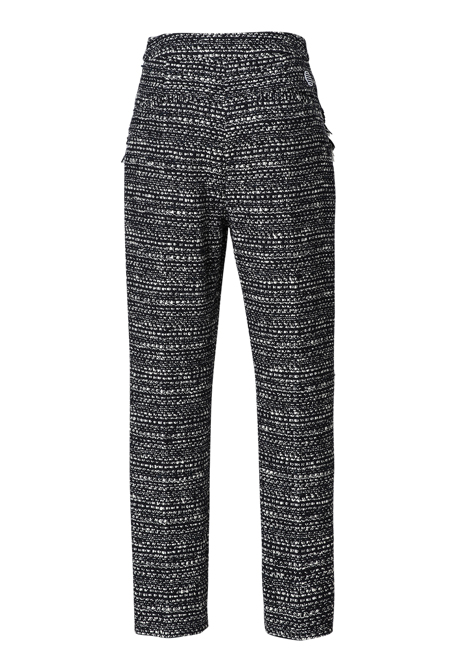 Thom Browne Cropped chevron-knit Tweed Trousers - Farfetch