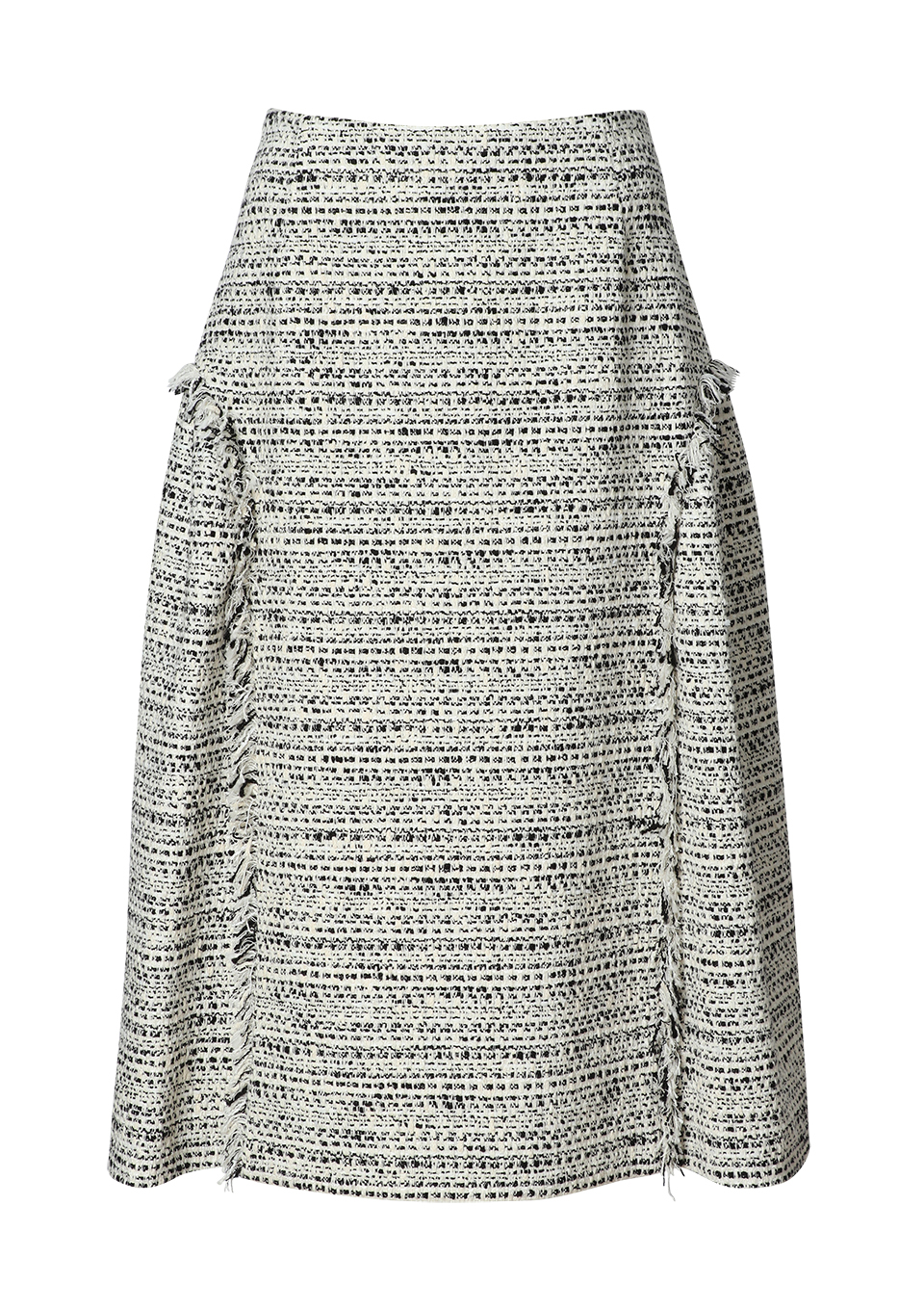 TWEED SIDE ROUND SKIRT