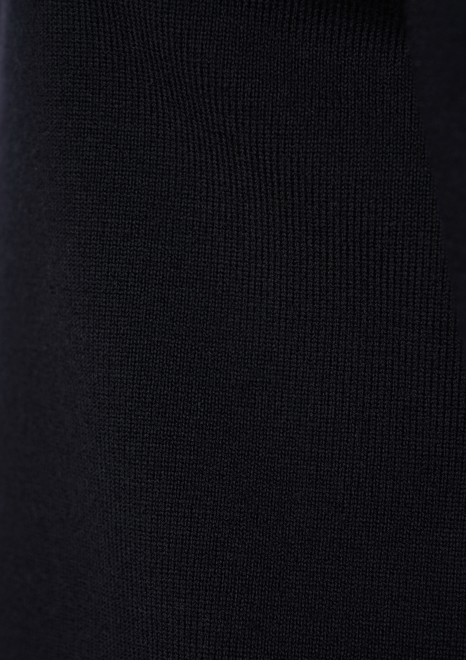 BACK ROUND WOOL KNIT