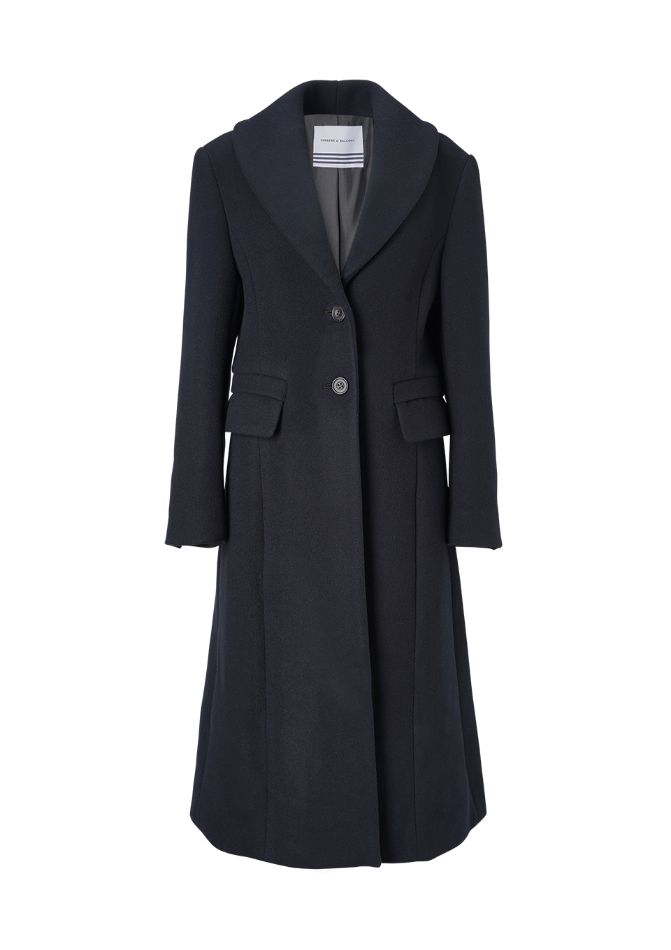 SHAWL COLLAR LONG COAT