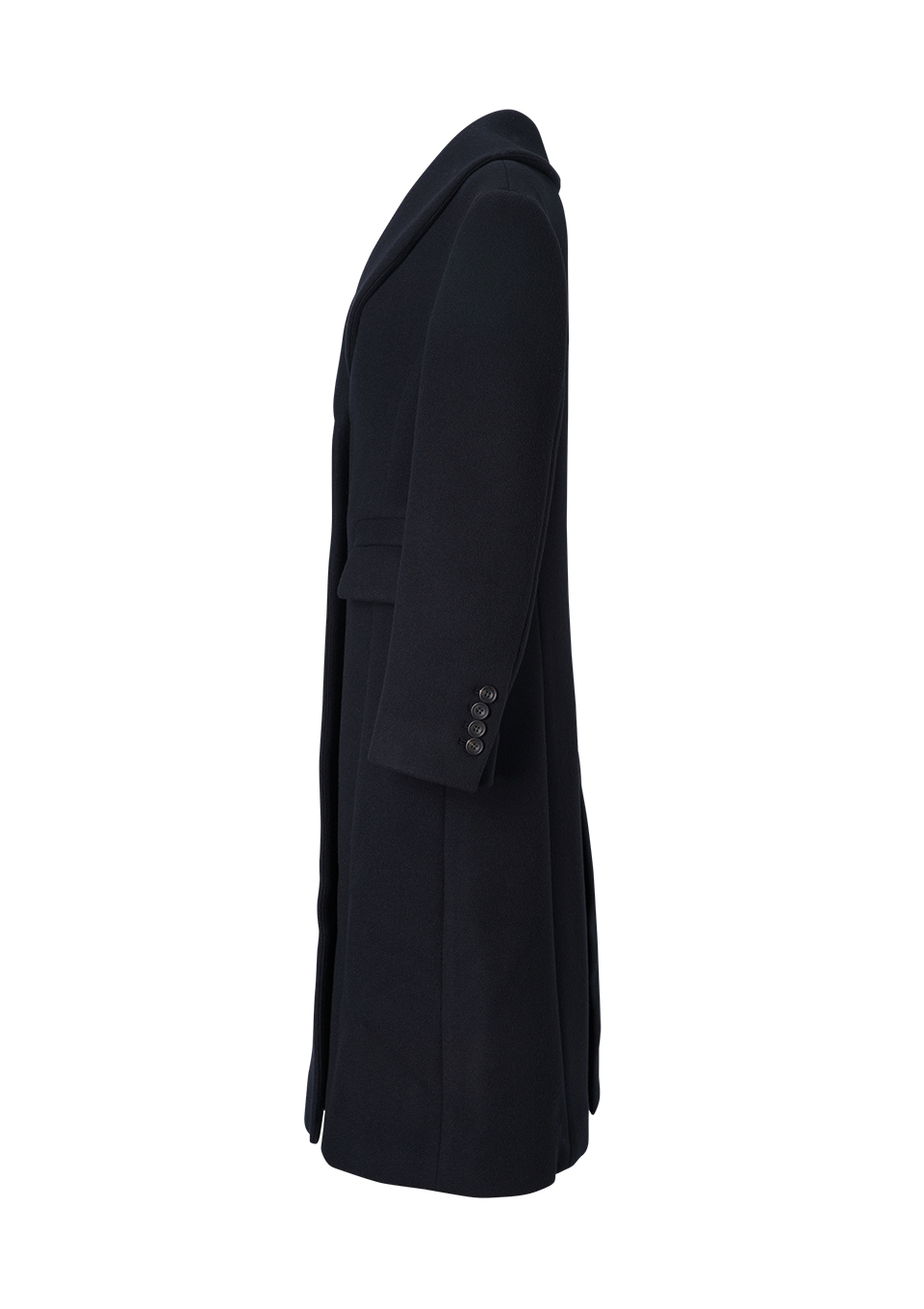 SHAWL COLLAR LONG COAT