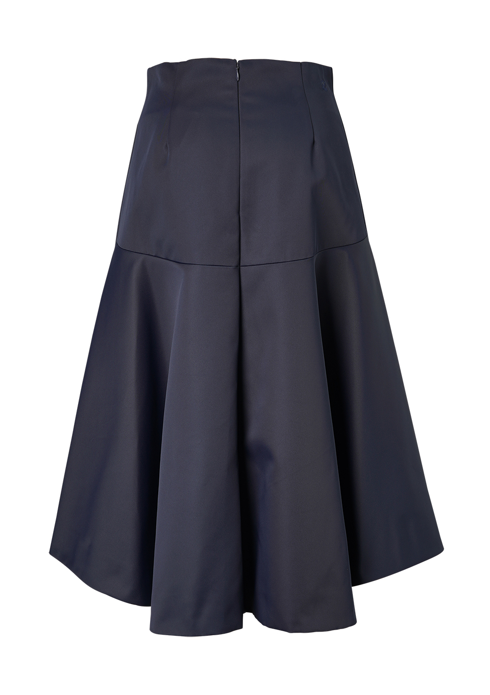 MEMORY SATIN SKIRT