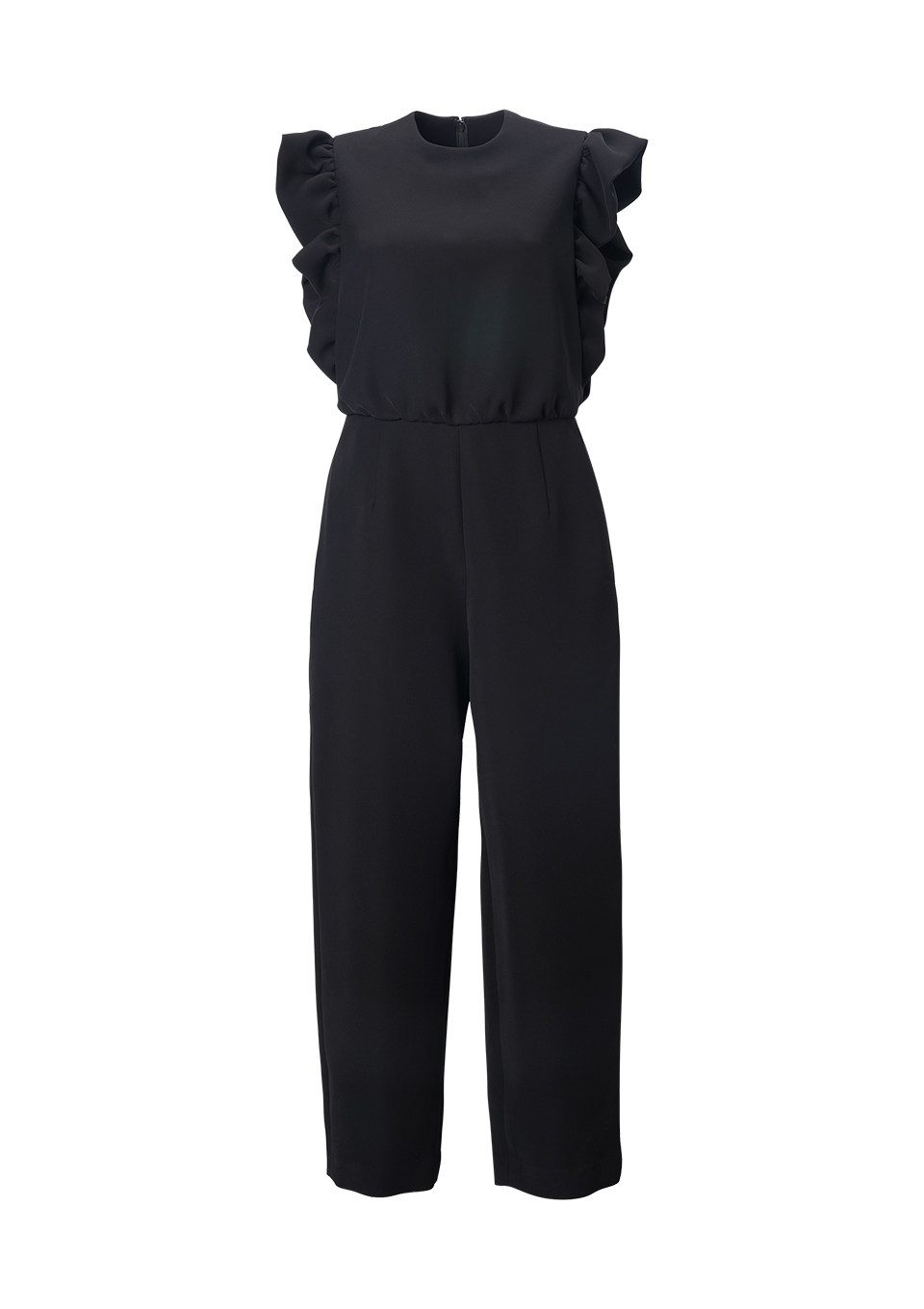 BALLOON FRILL SLEEVE JUMPSUIT