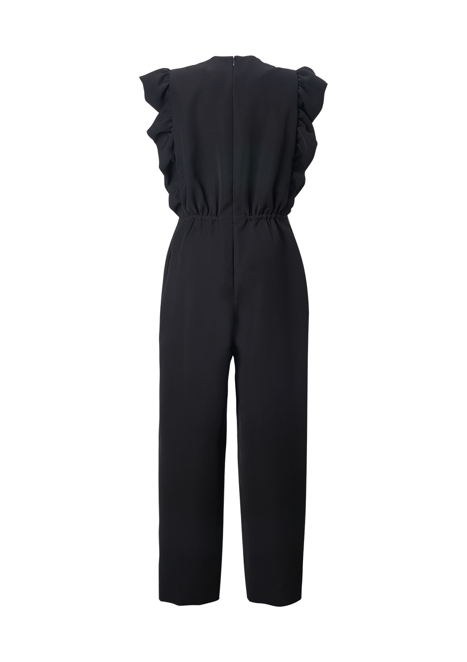 BALLOON FRILL SLEEVE JUMPSUIT