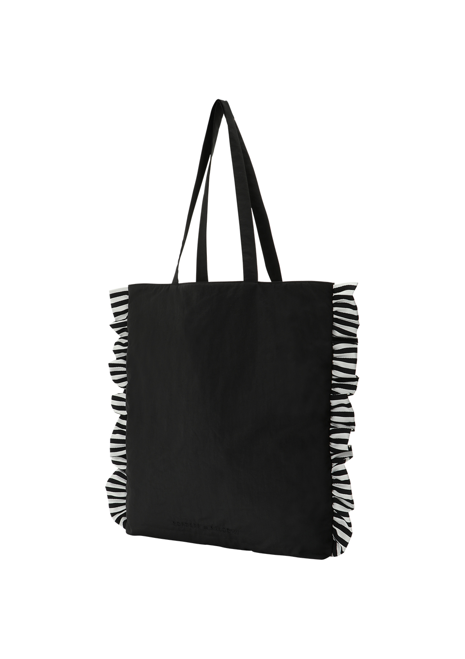 FRILL NYLON TOTE L