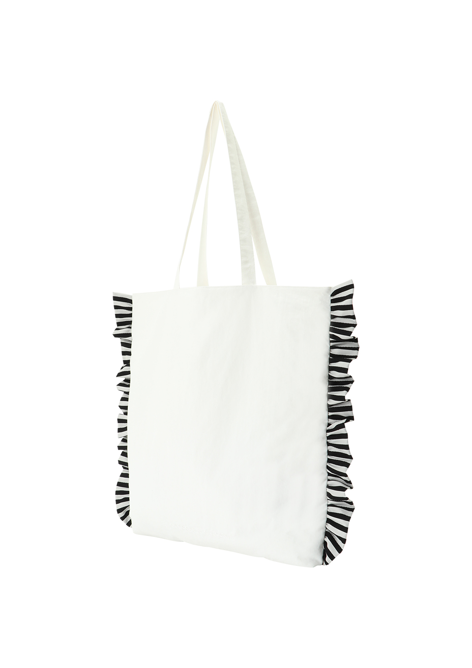 FRILL NYLON TOTE L