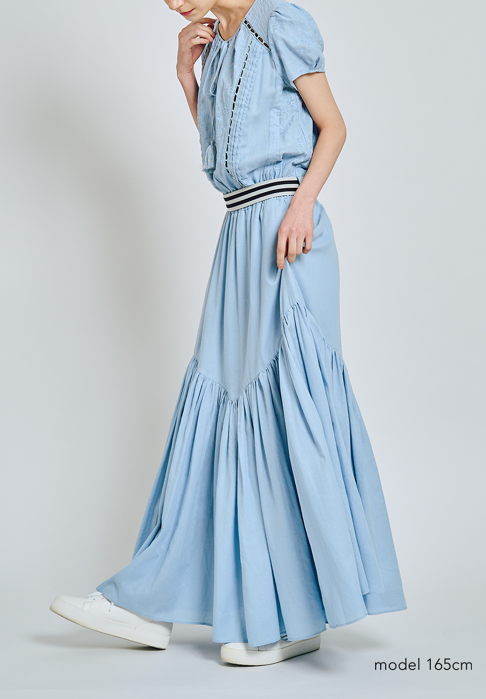 EMBROIDARY MAXI DRESS