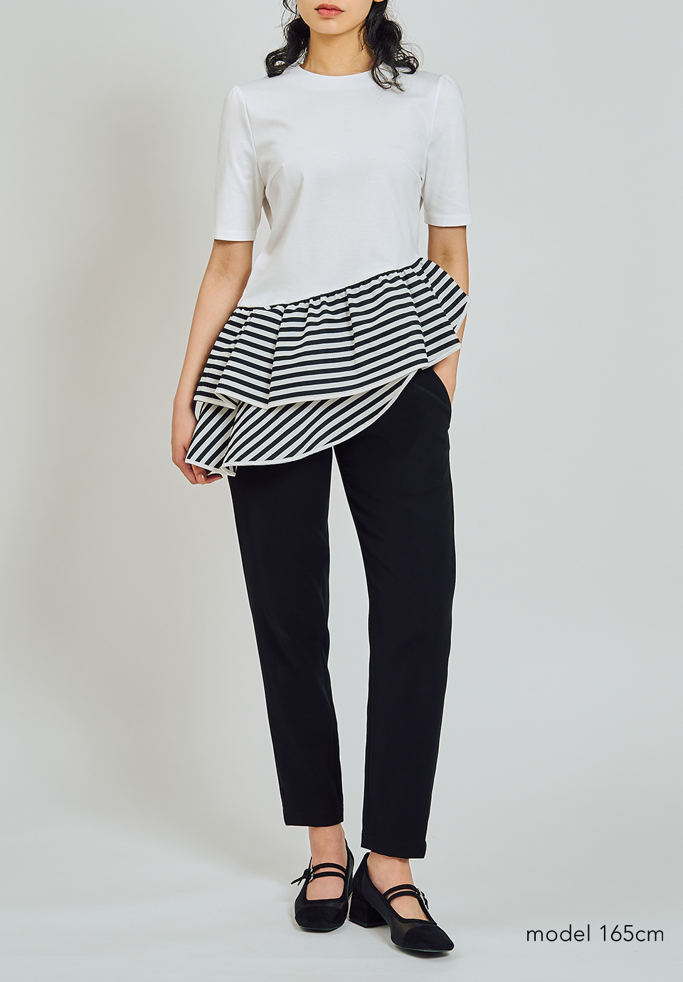 RUFFLED TEE | BORDERS at BALCONY 公式サイト丨CLASS BORDER