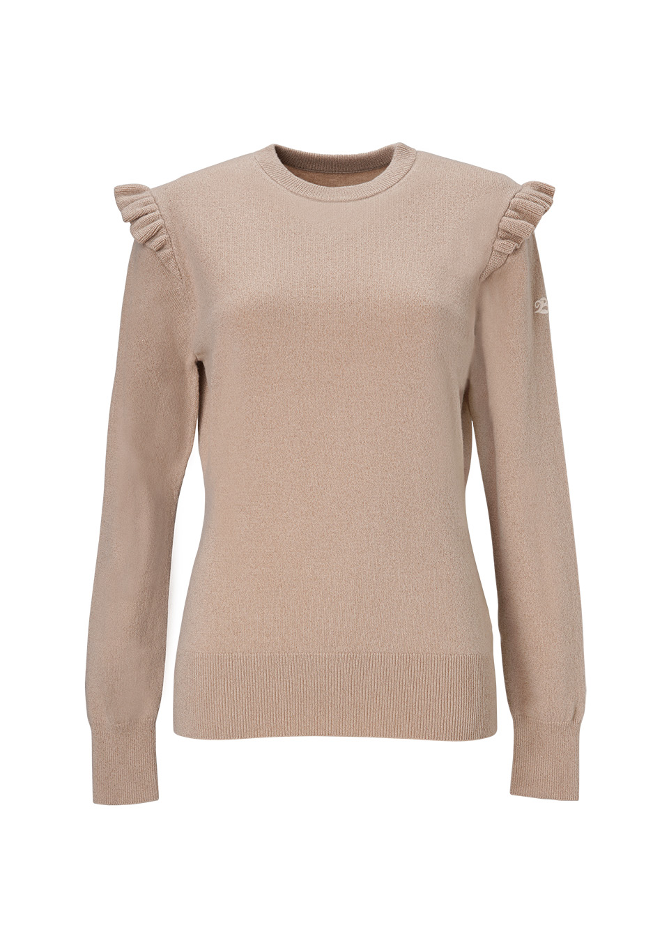 FRILL SHOULDER PULLOVER