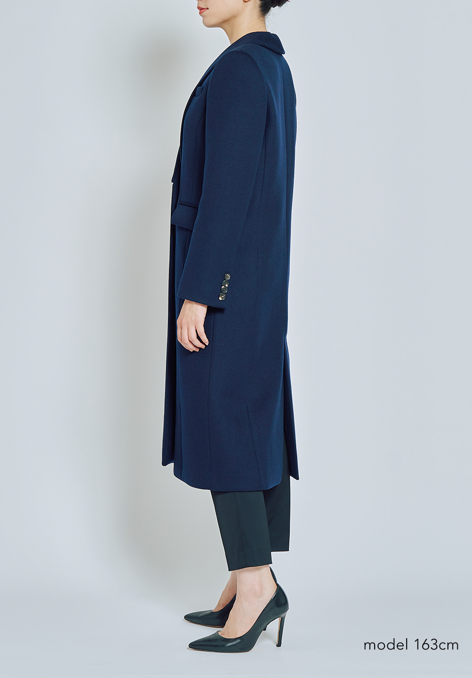 SHAWL COLLAR MELTON COAT