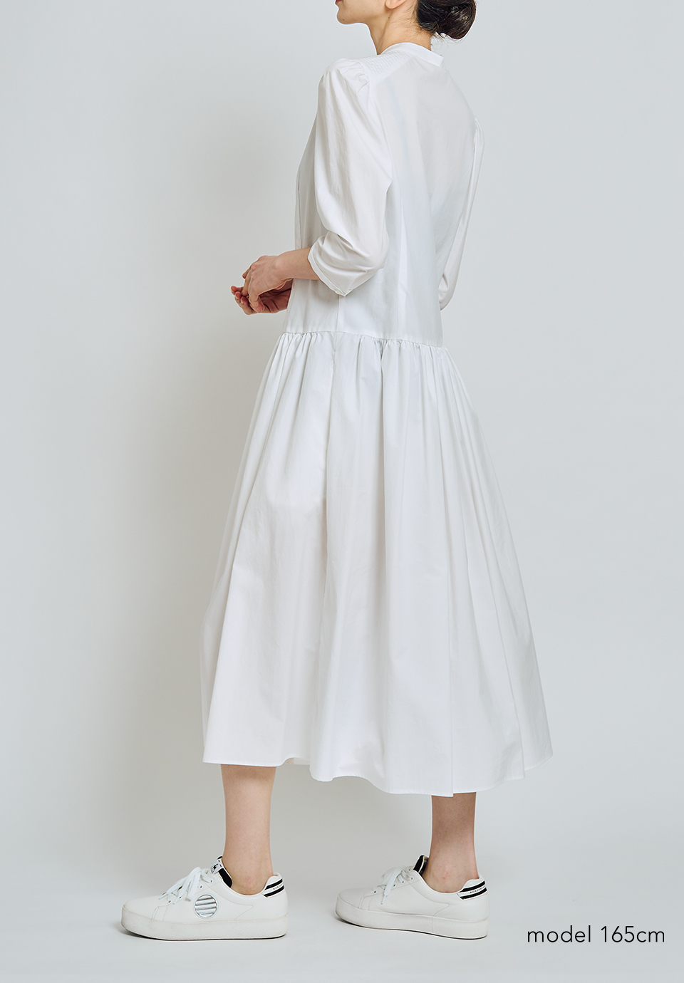 GATHER SHIRT DRESS