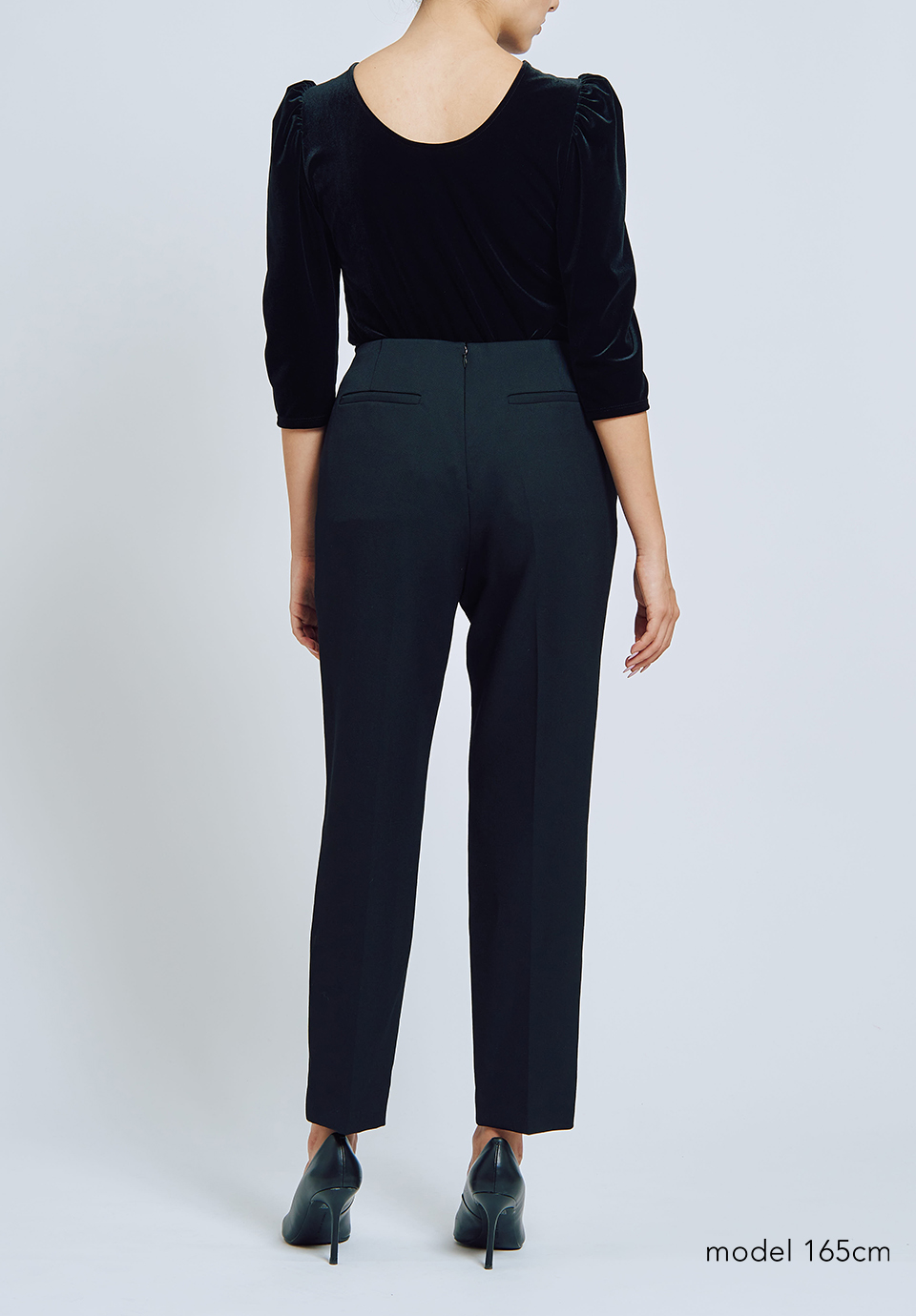 FRILL TAPERED PANTS