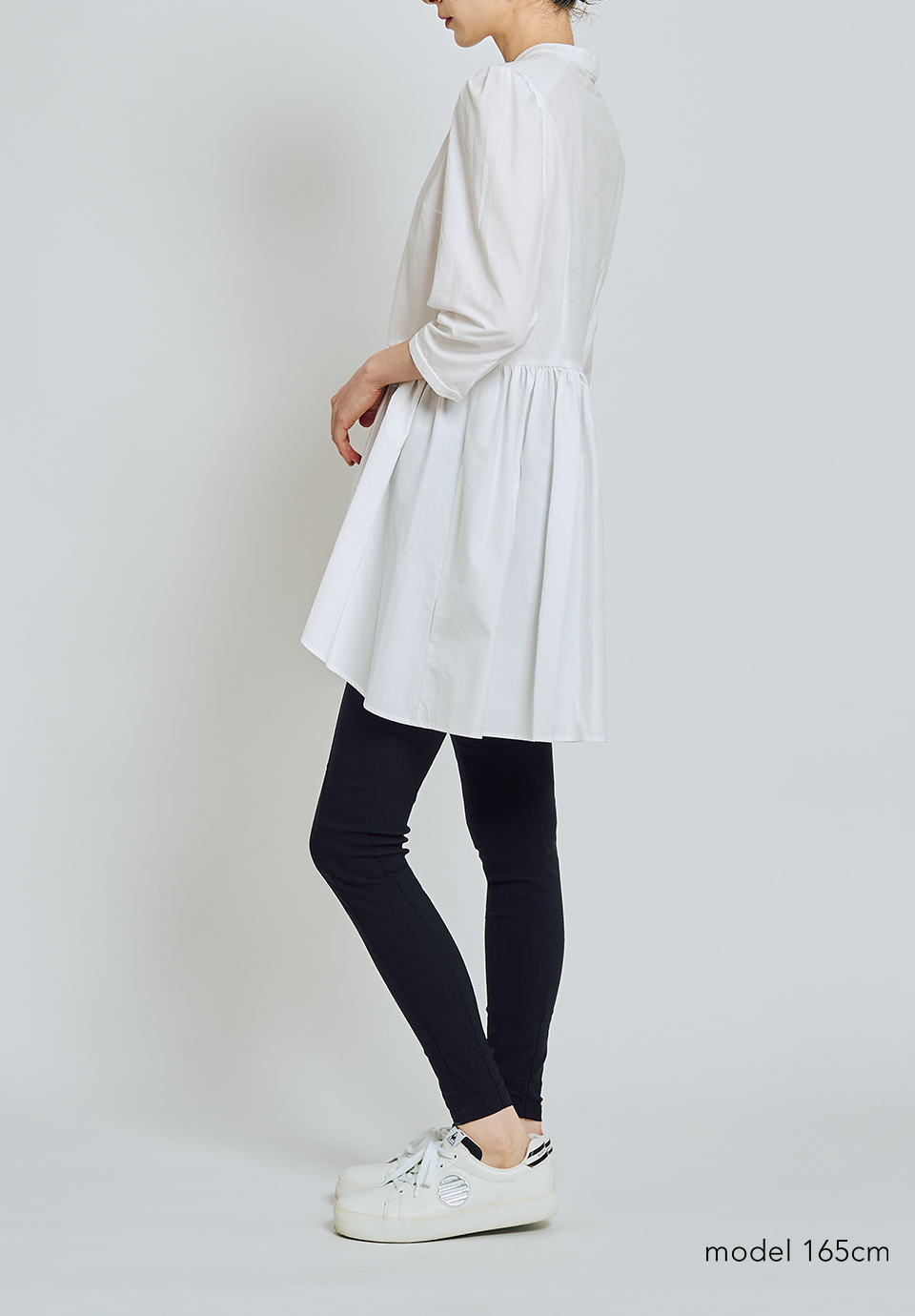 GATHER SHIRT TUNIC