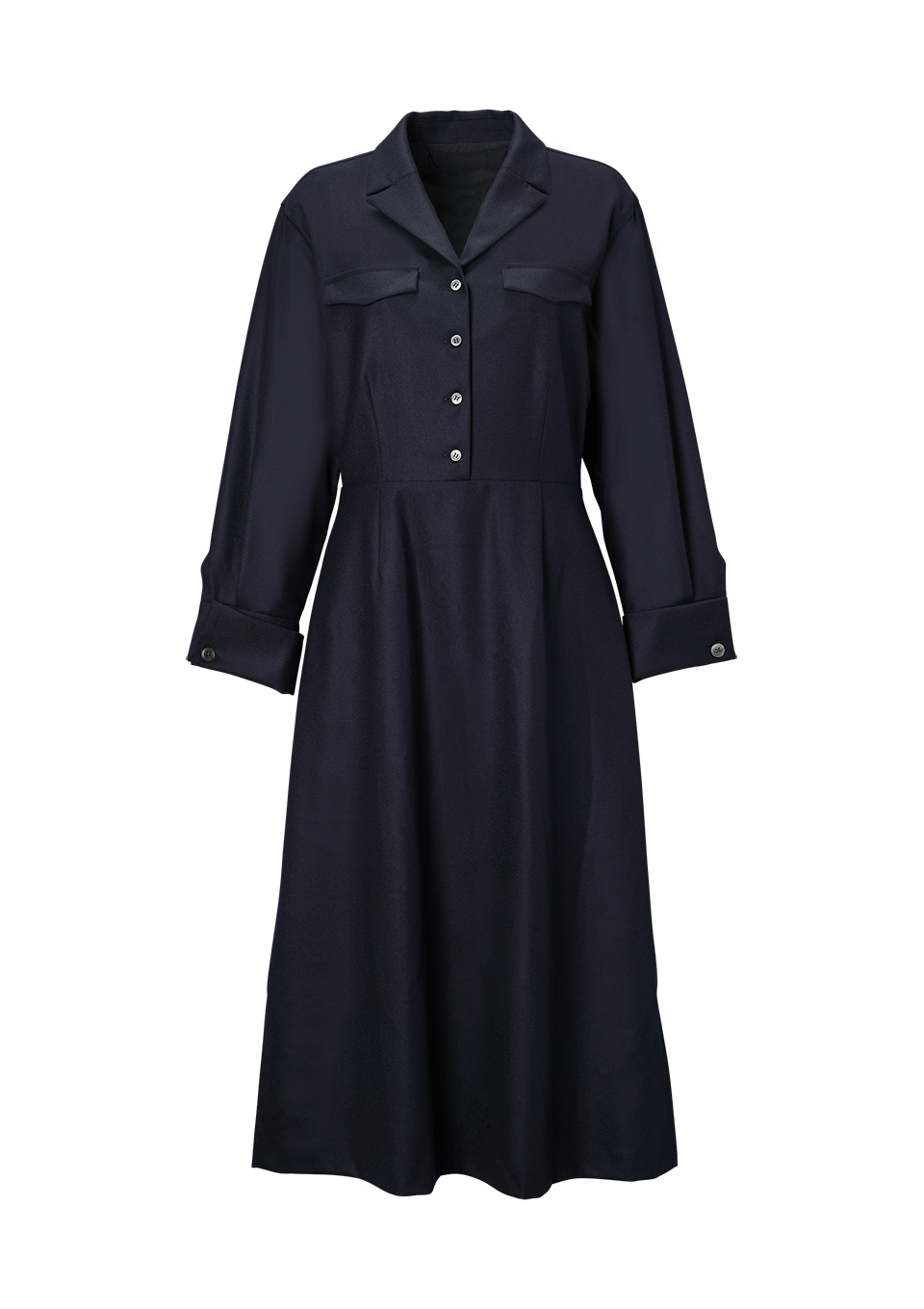 SHIRT WOOL DRESS