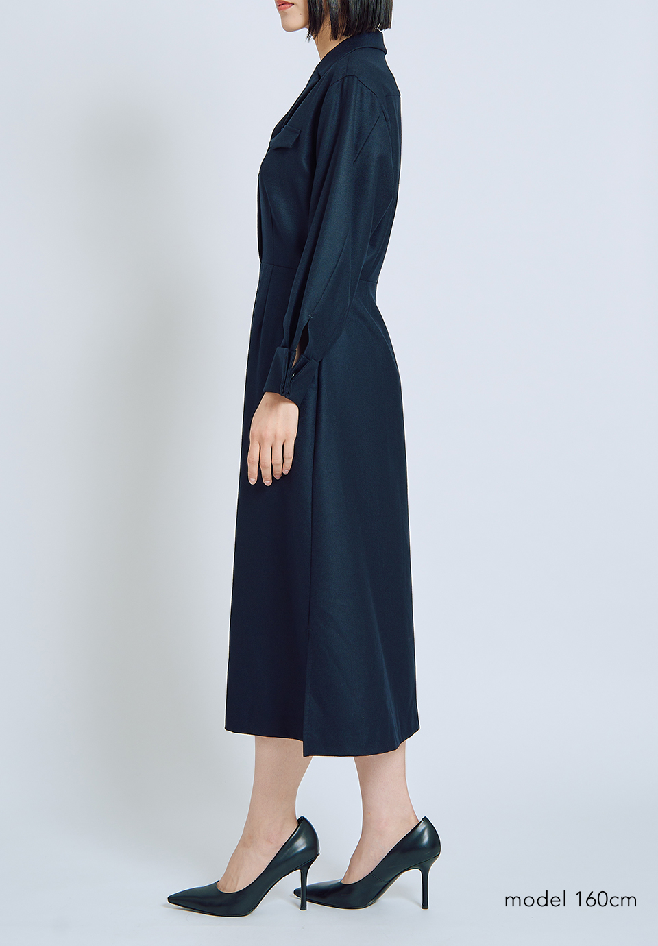 SHIRT WOOL DRESS