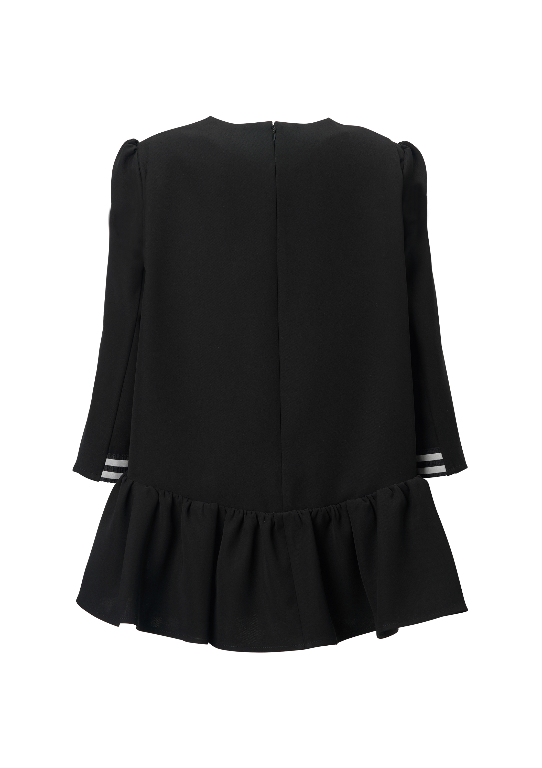 BACK RUFFLED TOP