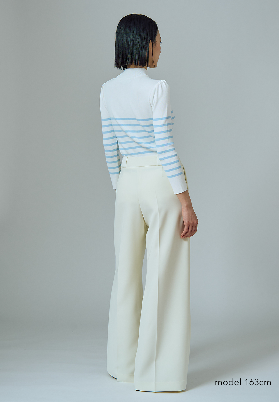 TWILL WIDE PANTS