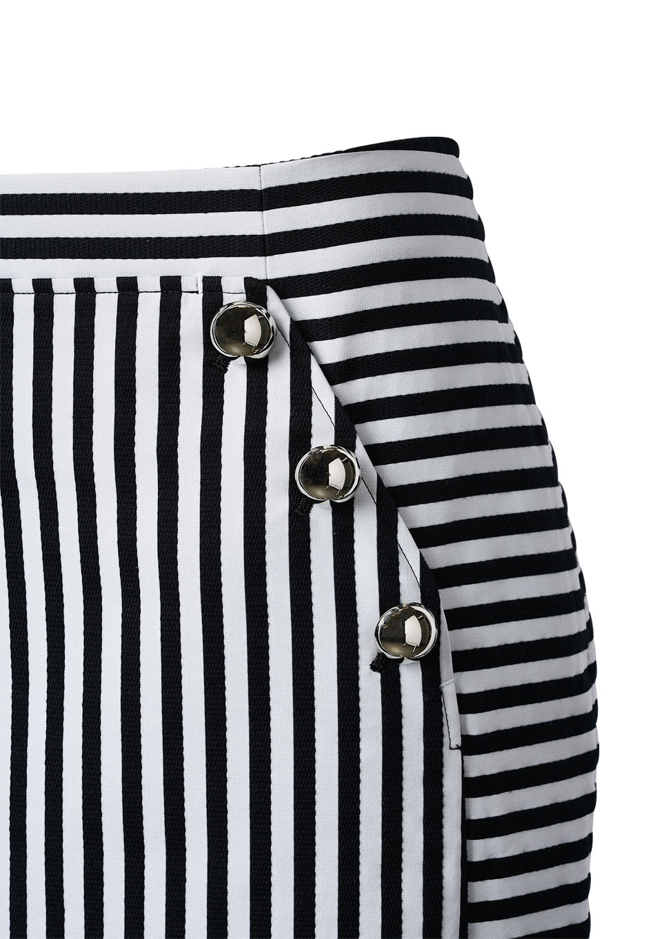 BORDER SAILOR SKIRT