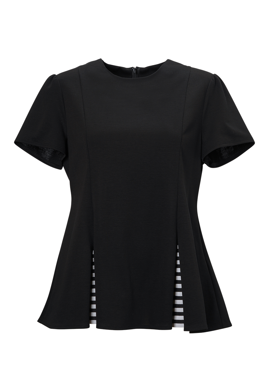 BORDERS at BALCONY RIB PUFF TEE　 ブラック　黒 RIB TEE | BORDERS at BALCONY 公式サイト丨CLASS BORDER