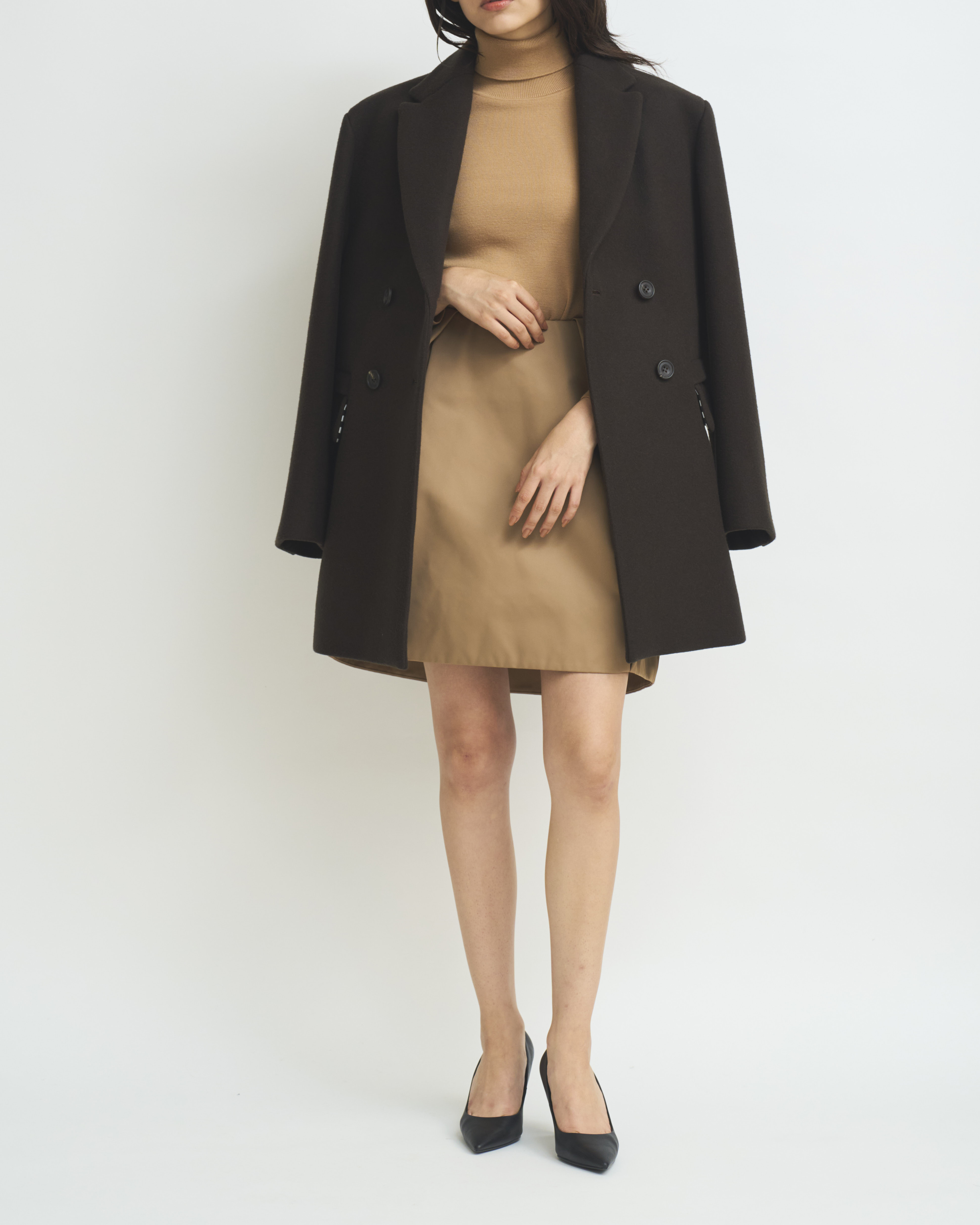 TAILORED HALF COAT