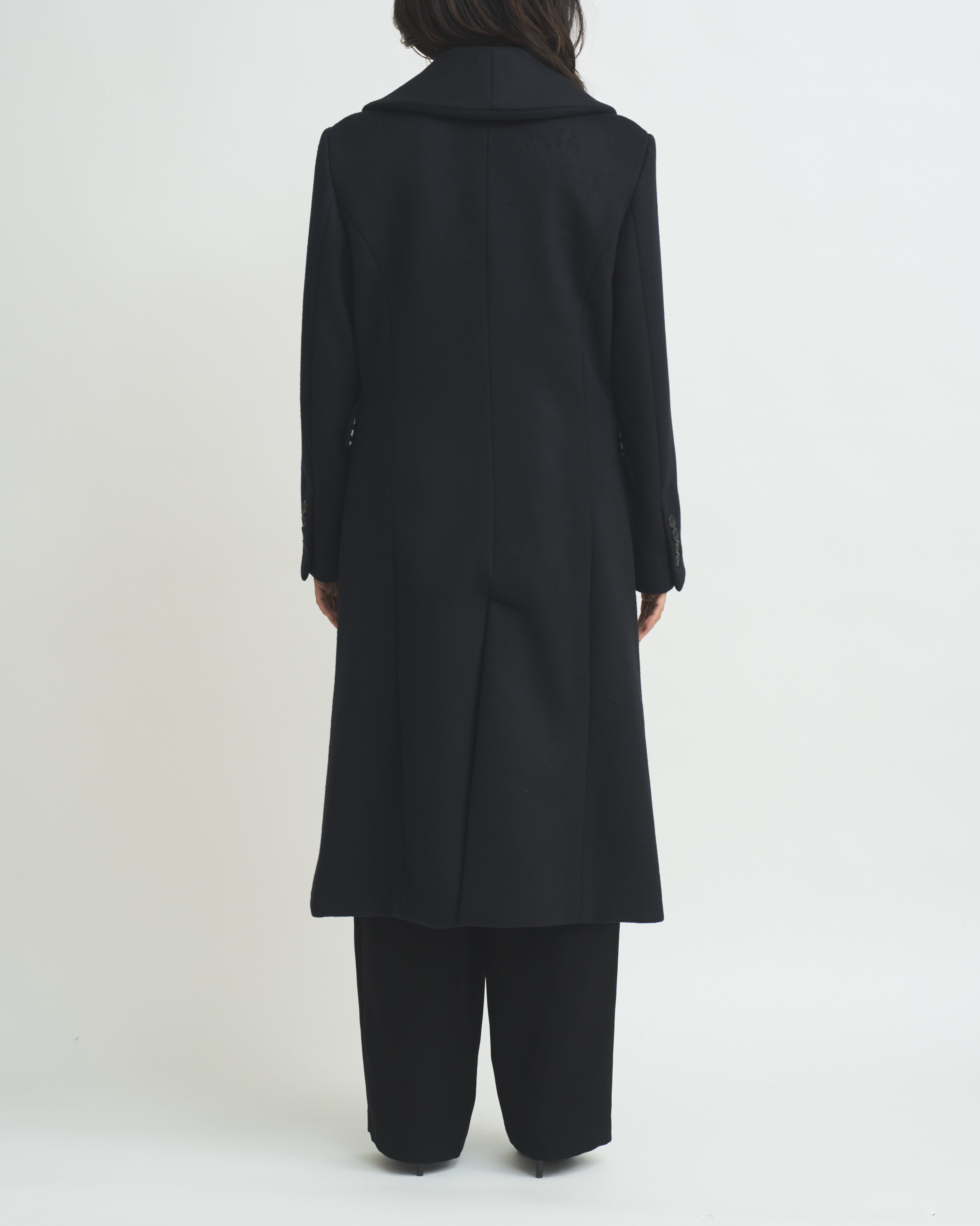 SHAWL COLLAR LONG COAT