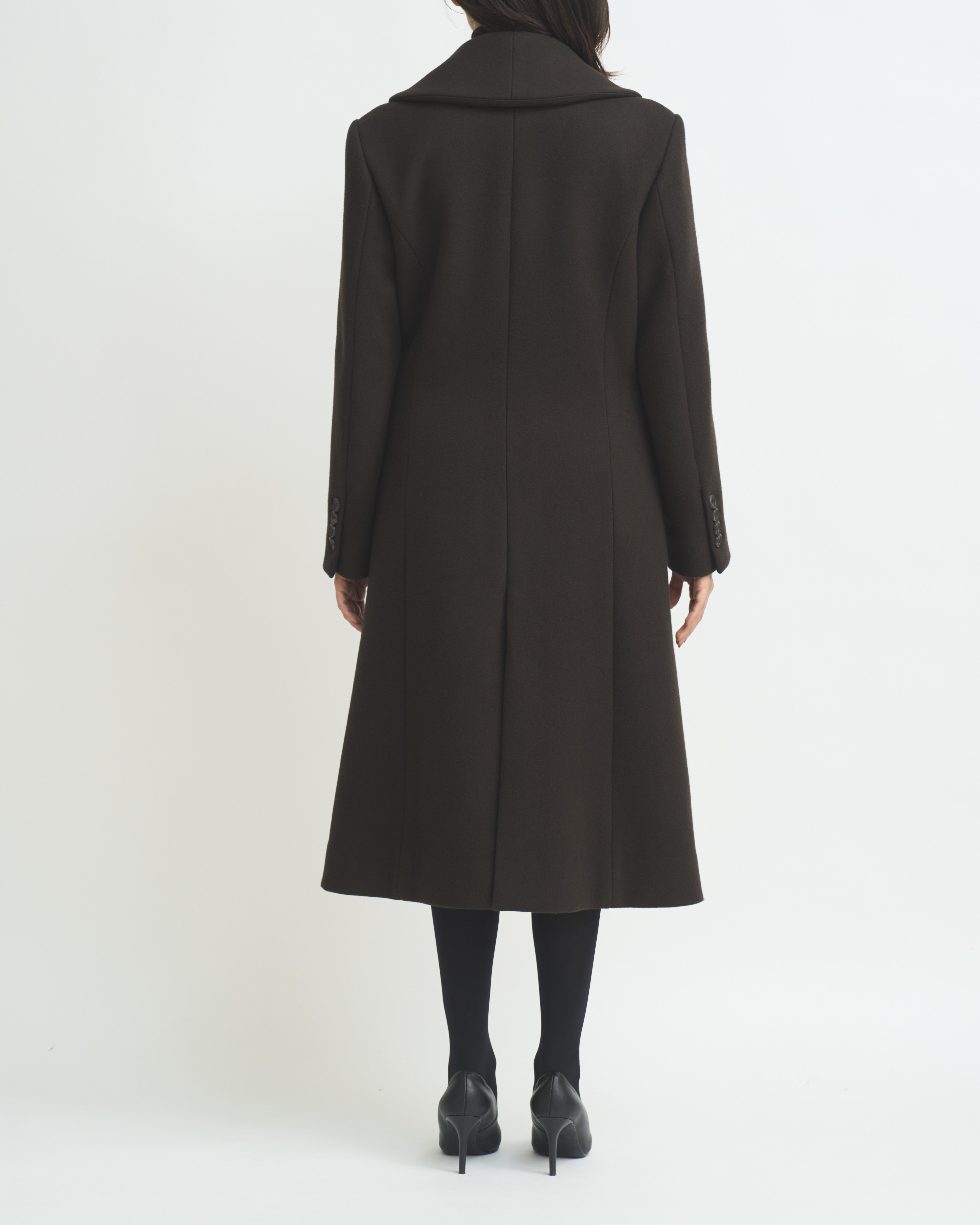 SHAWL COLLAR LONG COAT