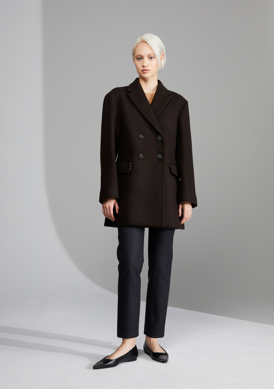 TAILORED HALF COAT